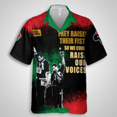 They Raised Their Fists Hawaiian Shirt